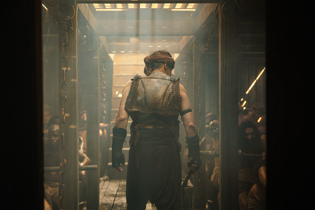 Gladiador entrando na arena